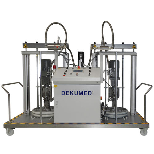 Дозатор-смеситель для смол - UNIDOS 300 TX/MP 200 HV - Dekumed Kunststoff- und Maschinenvertrieb GmbH & C - с шестерённым насосом / двухкомпонентный