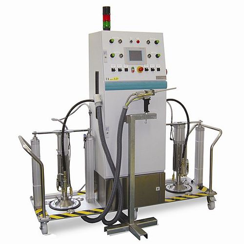 Дозатор-смеситель с шестерённым насосом - UNIDOS 200 TX - Dekumed Kunststoff- und Maschinenvertrieb GmbH & C - двухкомпонентный
