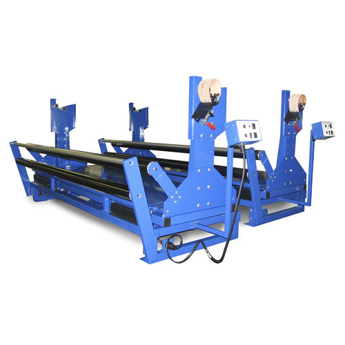 Устройство для разматывания для ткани - Eastman Machine Company - с роликами