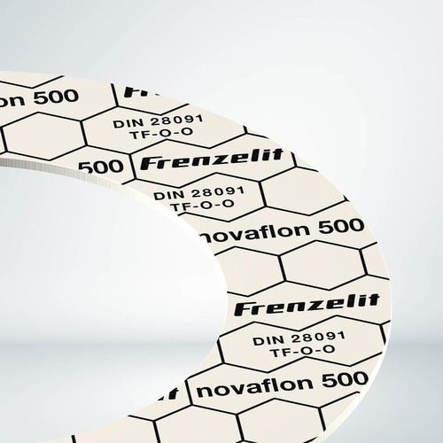 Прокладочный лист из ПТФЭ - novaflon® 500 - Frenzelit - из ПТФЭ / фланца / для промышленности