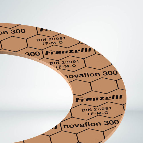 Прокладочный лист из стали - novaflon® 300 - Frenzelit - из ПТФЭ / для промышленности