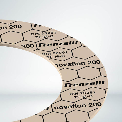 Прокладочный лист из ПТФЭ - novaflon® 200 - Frenzelit - для промышленности / для фармацевтической промышленности / для сельского хозяйства и пищевой промышленности