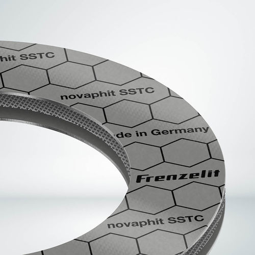 Прокладочный лист из графита - novaphit® SSTC - Frenzelit - из расширенного графита / из металла / для погрузно-разгрузочных работ