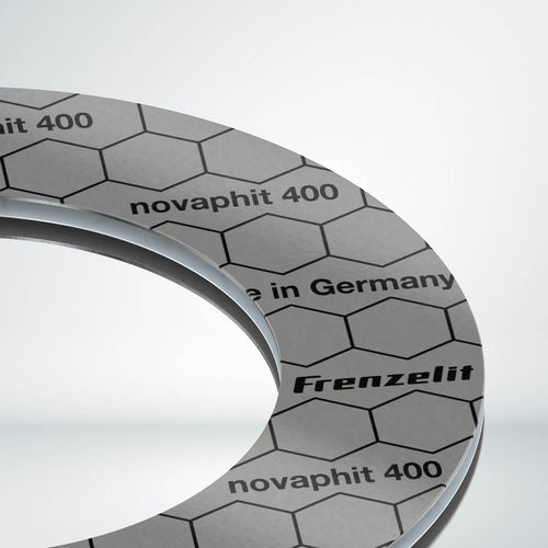 Прокладочный лист из графита - novaphit® 400 - Frenzelit - из металла / из нержавеющей стали / фланца