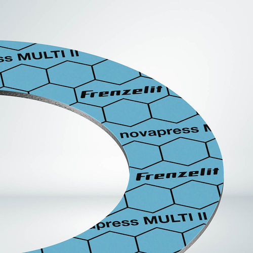 Прокладочный лист из графита - novapress® MULTI II - Frenzelit - из сетки из нержавеющей стали / для промышленности / для масла