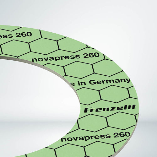 Прокладочный лист из штукатурки - novapress® 260 - Frenzelit - среда / для промышленности / для газов