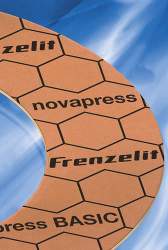 Плоский уплотнитель - novapress ® series - Frenzelit - из арамидного волокна / с фланцем