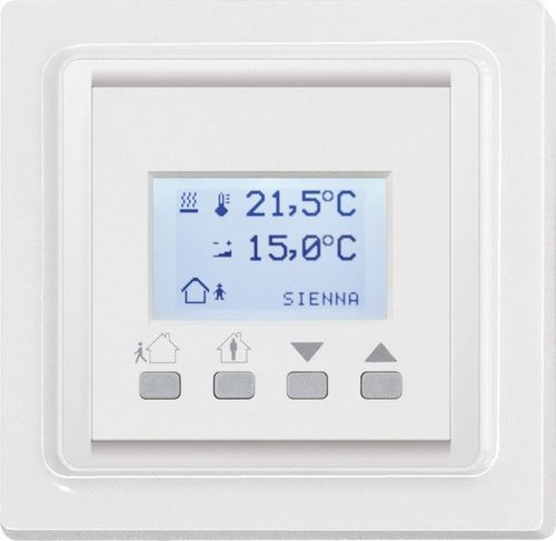 Цифровой контроллер температуры - PL-SAMTEMP - Eltako Electronics - для обогрева / для охлаждения / с утопленным монтажом