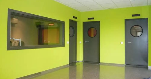 Створчатый ворота - RS8 - 43 dB - Acústica Integral - Soundproofing - из металла / для использования в помещениях / для пункта управления