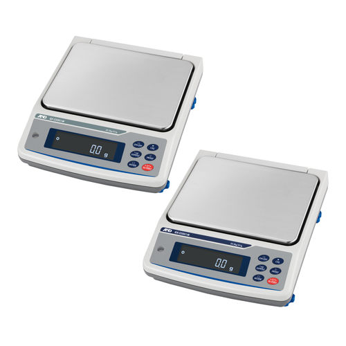 Весы с дисплеем LCD - GX-M / GF-M series - A&D COMPANY, LIMITED - IP65 / герметичный / точный
