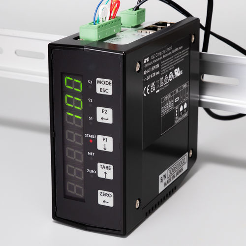 Весовой индикатор Ethernet - AD-4411 series  - A&D COMPANY, LIMITED - светодиодный дисплей / на DIN-рейке / встраиваемый