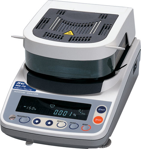 Весы-влагомеры - MS-70 / MX-50 / MF-50 / ML-50 - A&D COMPANY, LIMITED