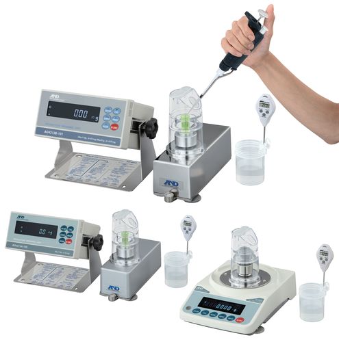 Прецизионный тестер с пипеткой - AD-4212B-PT/AD-4212A-PT/FX-300i-PT - A&D COMPANY, LIMITED - переносной / управляемый с помощью ПК