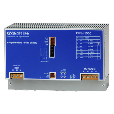Источник электропитания AC/DC - CPS-i1500 - Camtec Power Supplies GmbH - для лабораторий / программируемый