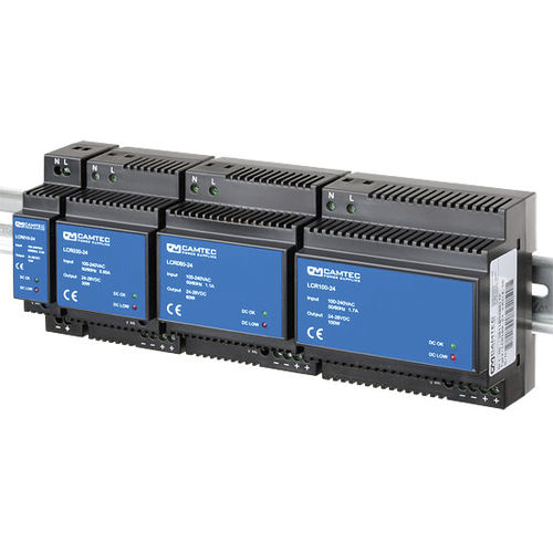 Источник электропитания на DIN-рейке - LCR series  - Camtec Power Supplies GmbH - AC/DC / для резки / монофазовый