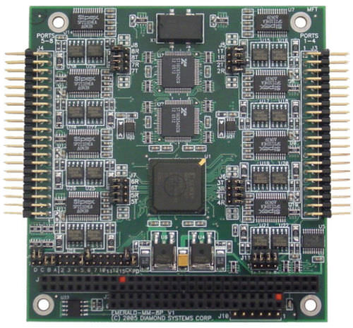 Коммуникационная плата PC/104 - 8 Port | Emerald-MM-8P - Diamond Systems