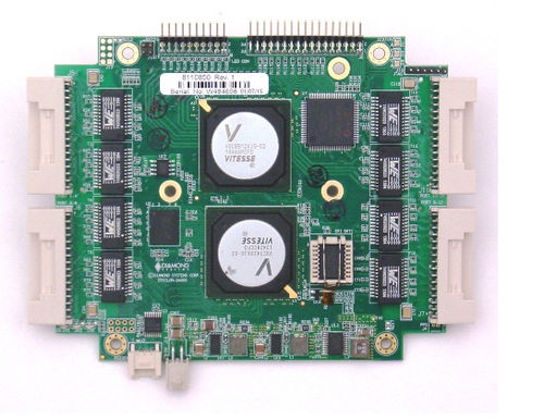 Управляемая плата коммутатора Ethernet - Epsilon-8100 - Diamond Systems - 8 + 4 порта