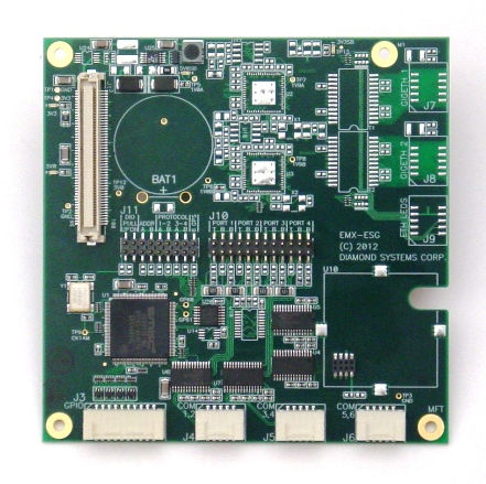 Цифровой модуль входа/выхода - EMX-ESG614 - Diamond Systems - TTL / RS-232 / RS-485