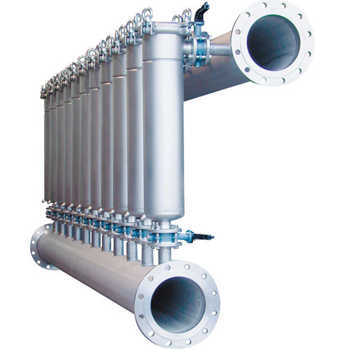 Картер для фильтра с множеством отделений - MODULINE series - Eaton Filtration Solutions - для жидкостей / из нержавеющей стали / для большого расхода
