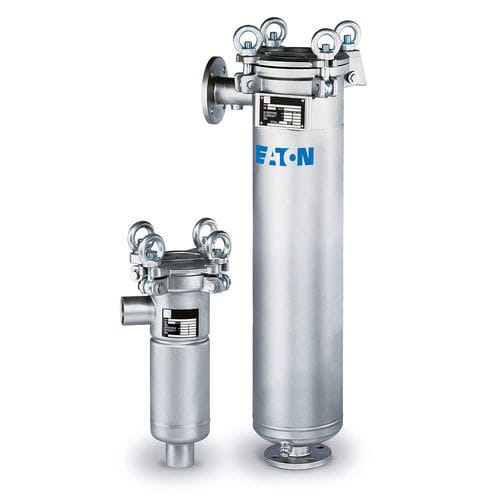 Картер для фильтра сумка - SIDELINE™ series - Eaton Filtration Solutions - для пара / из нержавеющей стали / санитарный
