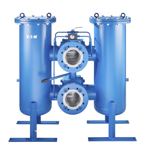 Гидравлический фильтр - DWF series - Eaton Filtration Solutions - масляный / с двойной корзиной / под давлением
