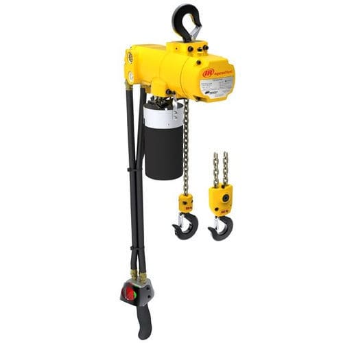 Электрическая цепная таль - CLK series - INGERSOLL RAND - с тележкой / компактная / на пружине