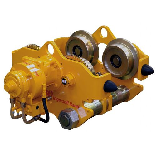 Тележка для тали с ручным управлением - TRxU series - INGERSOLL RAND - механизированная / шестеренчатая / регулируемая