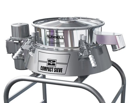 Вибрационное круговое грубое сито - Compact Sieve&reg; - Russell Finex - для сухого грохочения / для мокрого грохочения / для очистки сточных вод