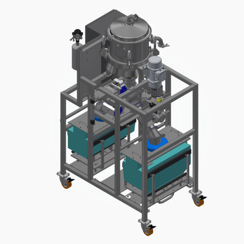 Система рекуперации для металлического порошка - AMPro 400S EBM - Russell Finex - для 3D-печати