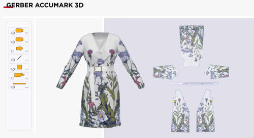 Программное обеспечение для разработки - AccuMark 3D - Gerber Technology, a Lectra company - для швейной промышленности / 3D