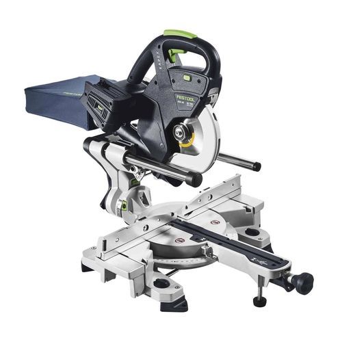 Торцовочная пила - KSC 60 EB-Basic - Festool - по дереву / с подвижным узлом / беспроводная