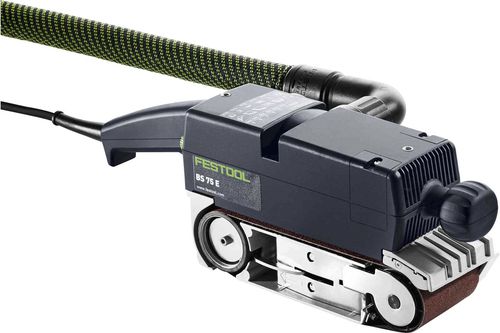 Ленточный шлифовальный станок - BS 75 E-Plus - Festool - электрический / для дерева / линейный