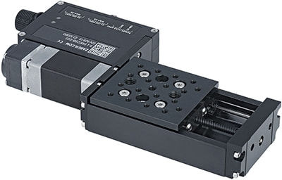 Линейный координатный стол - X-LSM-E series - Zaber Technologies - Vancouver, BC - 2 оси / со встроенным контроллером / с кодирующим двигателем