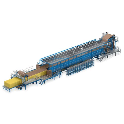 Производственная линия блоки гибкой пены PUR - MULTIFLEX - Hennecke GROUP - непрерывного действия / модульная / для строительной площадки