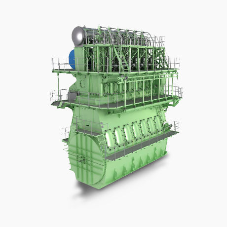 Двигатель на СУГ - ME-C - Hyundai Heavy Industries-Marine Engine - морской / компактный / двухтактный