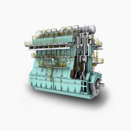 Дизельный двигатель - RT-flex series - Hyundai Heavy Industries-Marine Engine - морской / Tier 3 / двухтактный