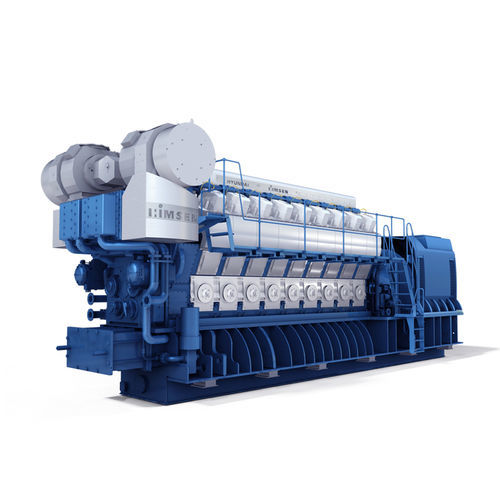 Двухтопливный тепловой двигатель - H35DFV series - Hyundai Heavy Industries-Marine Engine - дизельный / газовый / с несколькими цилиндрами