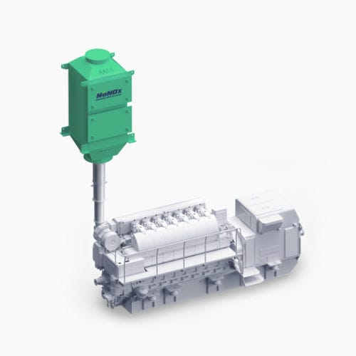 Выборочный каталитический редуктор - SCR - Hyundai Heavy Industries-Marine Engine