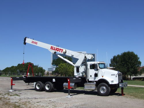 Грузовой автомобиль подъемный кран - max. 27 215 kg, 32 m | 30105F - Elliott Equipment Company