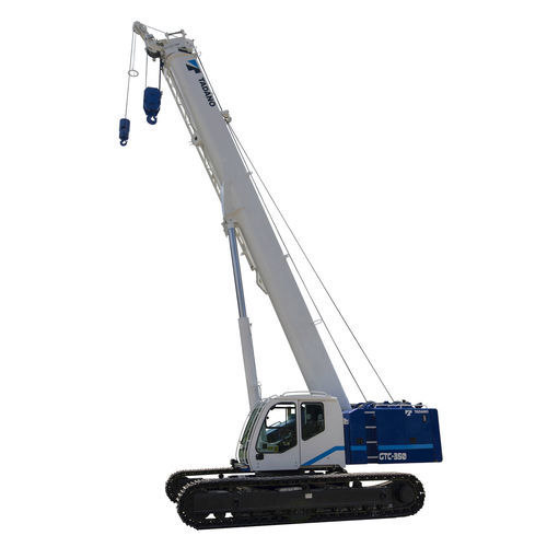 Гусеничный башенный кран - GTC-350 - TADANO FAUN - со стрелой / телескопический / для строительства