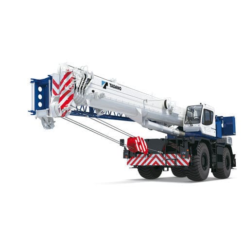 Самоходный башенный кран - GR-700EX-4 - TADANO FAUN - со стрелой / телескопический / для труднопроходимых участков местности