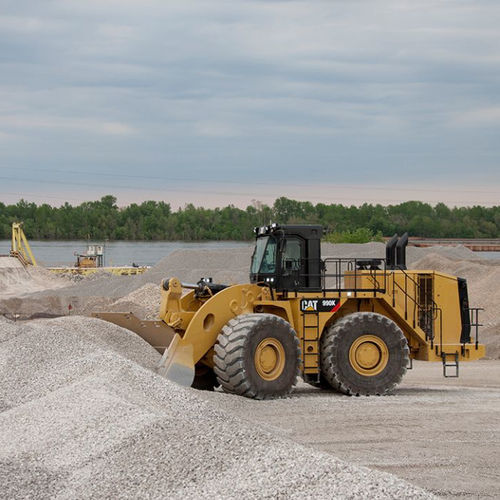Погрузчик на колесах - 990K - Caterpillar Global Mining - шарнирный / тяжелый / для карьера