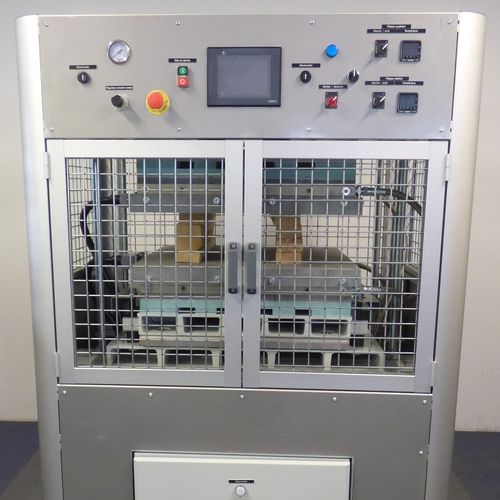 Пневматический пресс - Presse pneumatique 30T  - Isojet Equipments - для формования RTM / для лабораторий / горячим тиснением