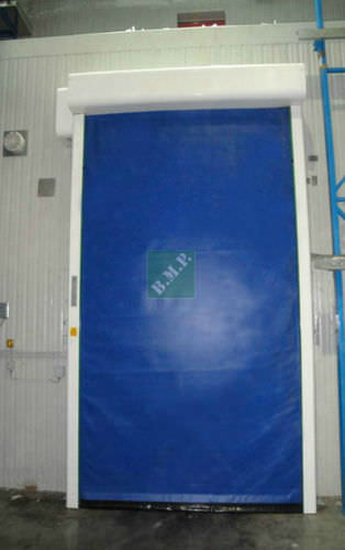 Рулонный ворота - DYNAMICROLL® FRIDGE 2 - B.M.P. srl - ПВХ / для пункта управления / для холодильной камеры