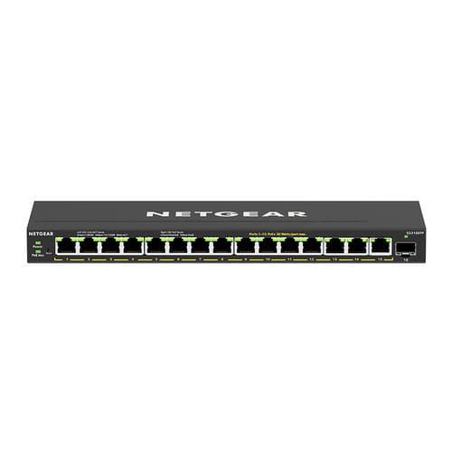 Управляемый коммутатор Ethernet - GS316EPP - NETGEAR - 16 портов / Gigabit Ethernet / настенный