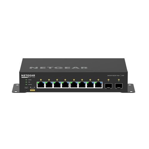 Управляемый коммутатор Ethernet - GSM4210PX - NETGEAR - 8 портов / настенный / бокс