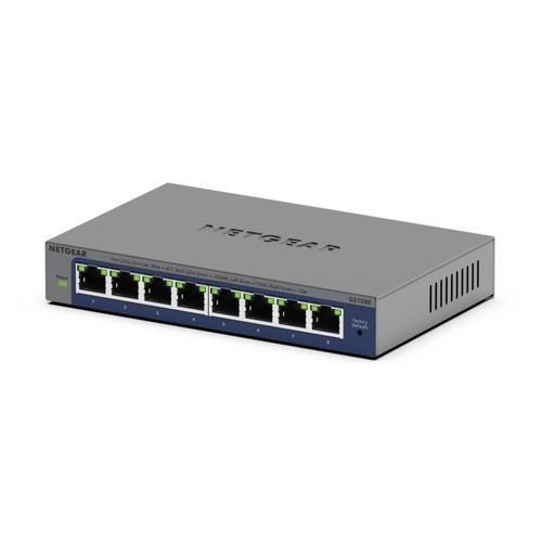 Неуправляемый коммутатор Ethernet - GS108E - NETGEAR - 8 портов / Gigabit Ethernet / настенный