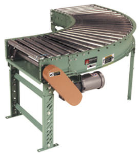 Конвейер с механизированными роликами - 138LRC - roach conveyor - горизонтальный / изогнутый / транспортный