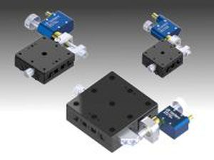 Линейный координатный стол - TSD-X-PDM - Optosigma Corporation - пьезоэлектрический / 1 ось / для стальной конструкции