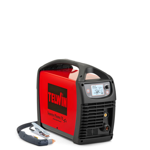Автоматизированный плазменный резак - SUPERIOR PLASMA 70 - TELWIN - с ручным приводом / инверторного типа / компактный